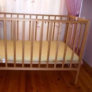 Детская кроватка + матрас кокосовый