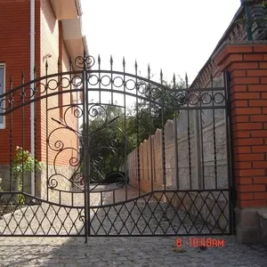 Кованые ворота Винница
