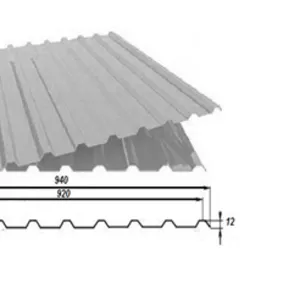 Профнастил ПС-12 (от производителя)