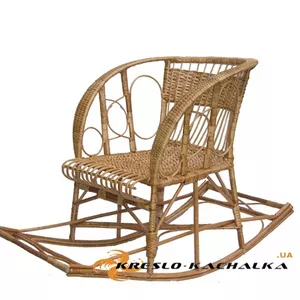 Кресло-качалка из лозы всего за 938 грн