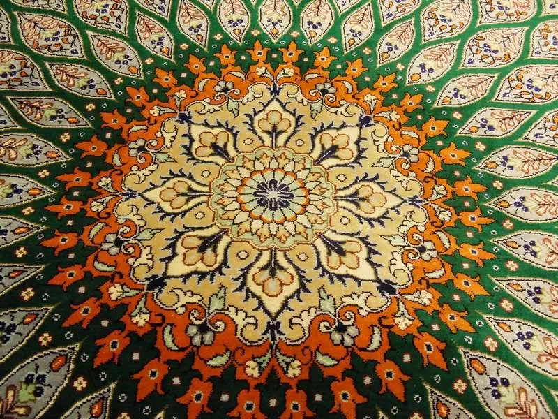 Эксклюзивные   ковры из  100% шелка,  ручной работы  персидские 6