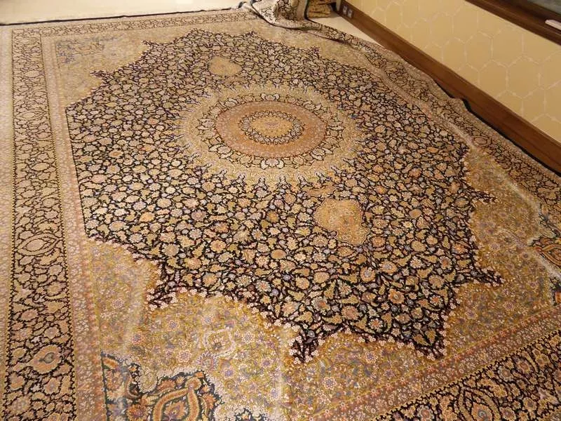 Эксклюзивные   ковры из  100% шелка,  ручной работы  персидские 7
