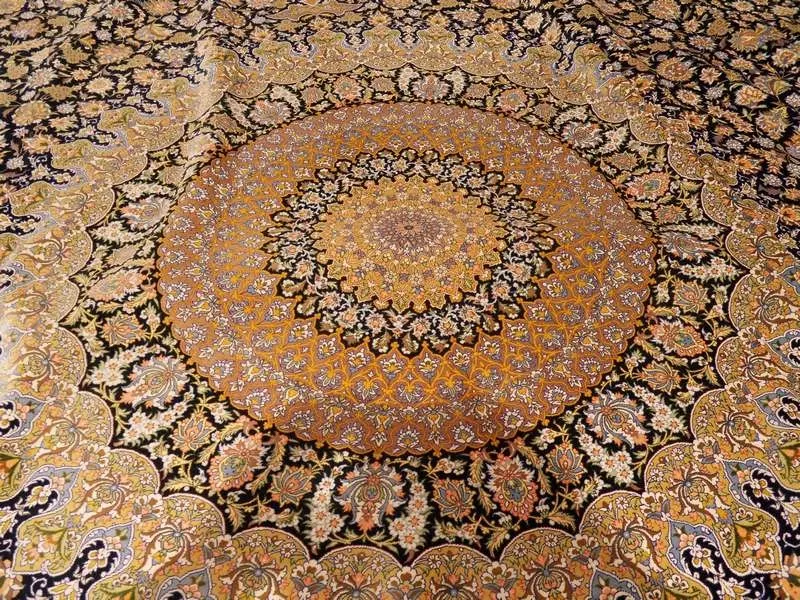 Эксклюзивные   ковры из  100% шелка,  ручной работы  персидские 8
