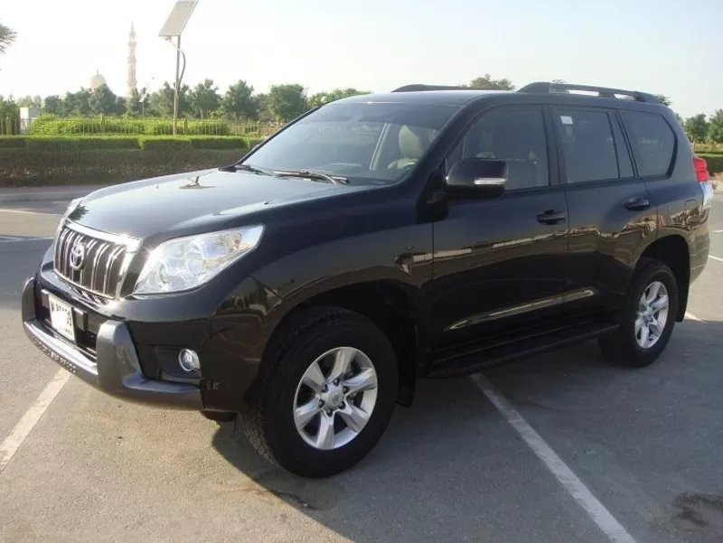  TOYOTA PRADO 2011 черного цвета ..FULL ВАРИАНТ