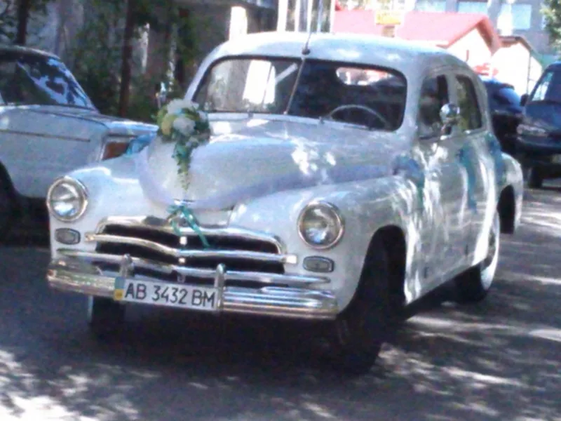 Шикарный ретро автомобиль на свадьбу в Винице 