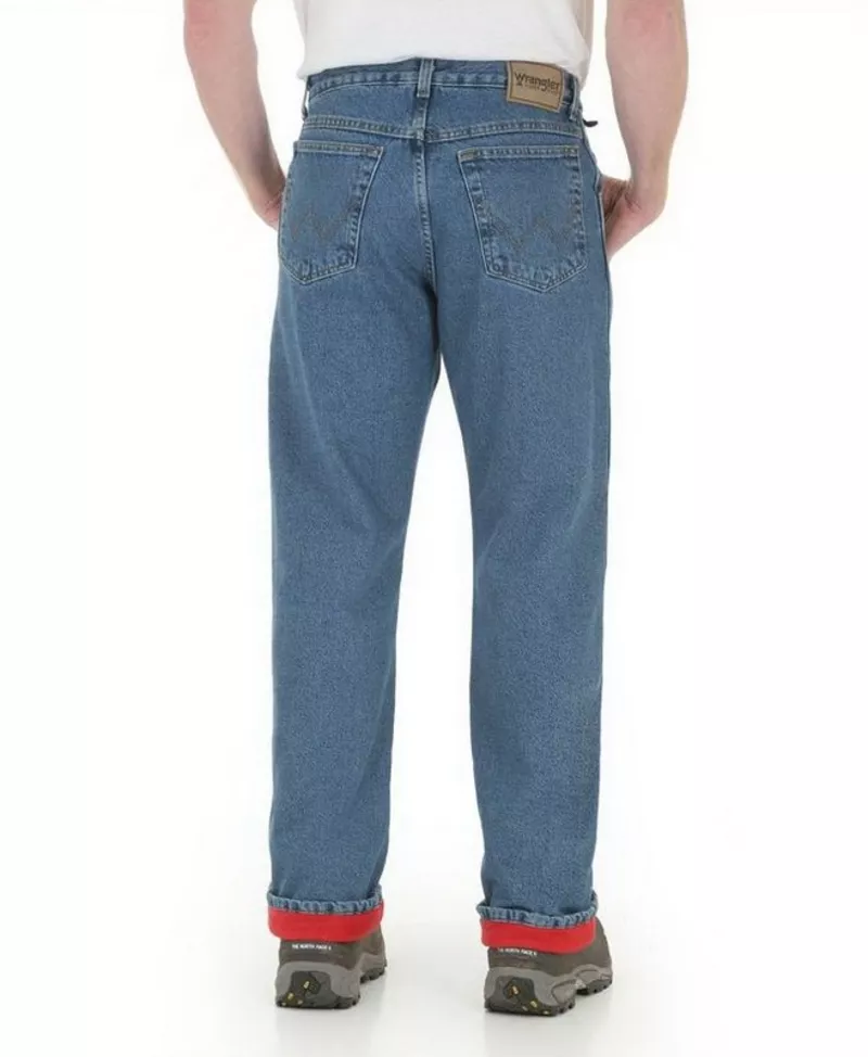Зимние джинсы на теплой подкладке Wrangler Rugged Wear Thermal Jeans 2