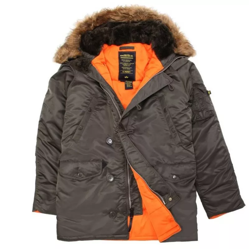Покупайте настоящие Американские куртки Аляска в Украине 5