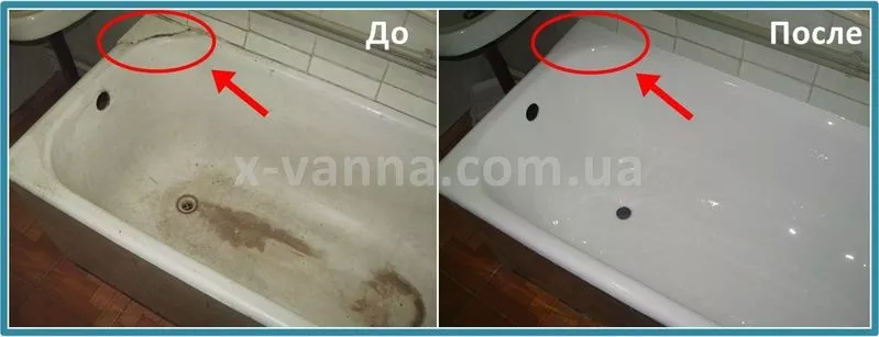 Реставрация ванн по всей Украине
