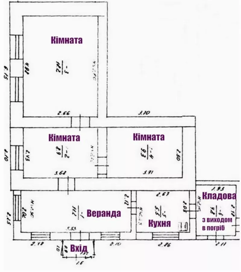 Добротная часть дома 11