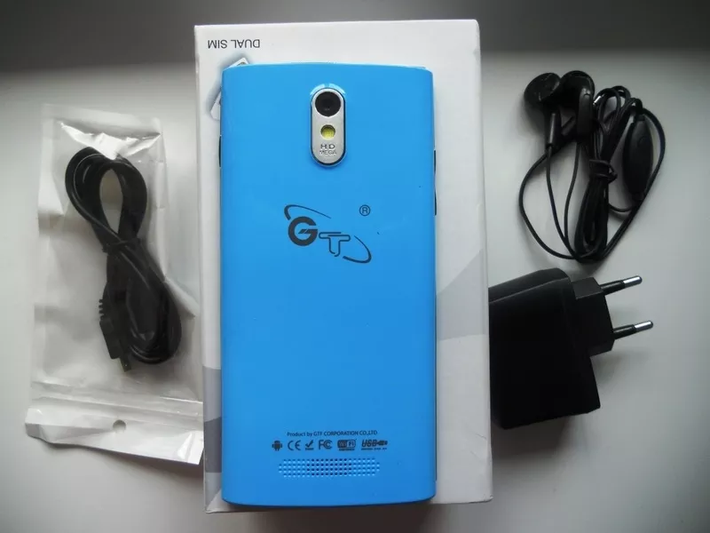 Бюджетный смартфон НТС GT-M7 Blue (экран 4, 5