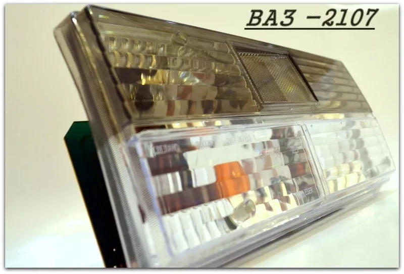 Задний фонарь ваз 2107 тонированный с платой 4