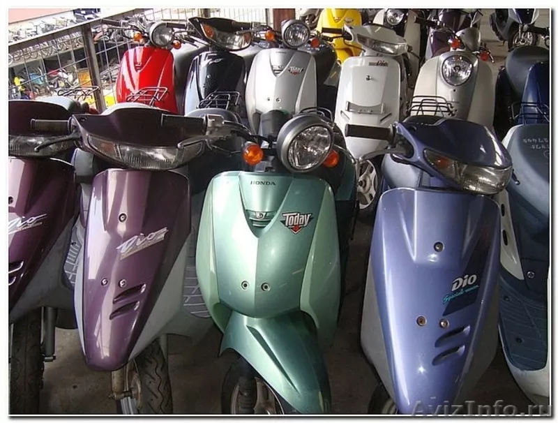 Продажа скутеров из Японии