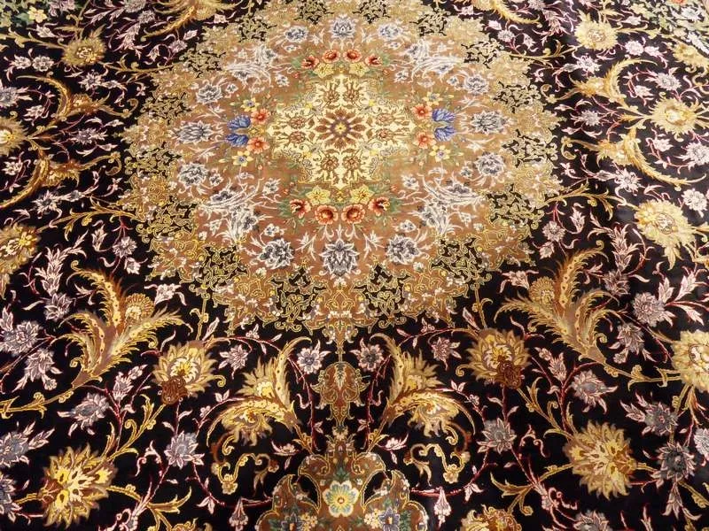 Персидские 100%  шелковые  ковры ручной работы  20