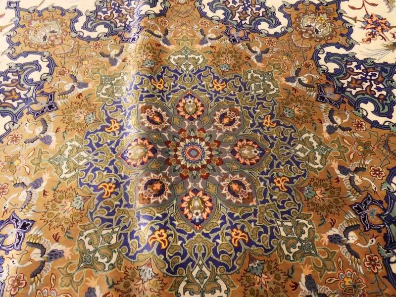 Персидские 100%  шелковые  ковры ручной работы  7