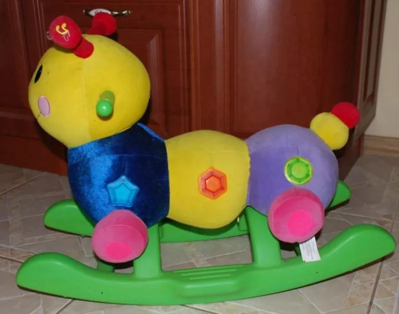 Качалочка Baby Einstein Interactive Caterpillar Rocker