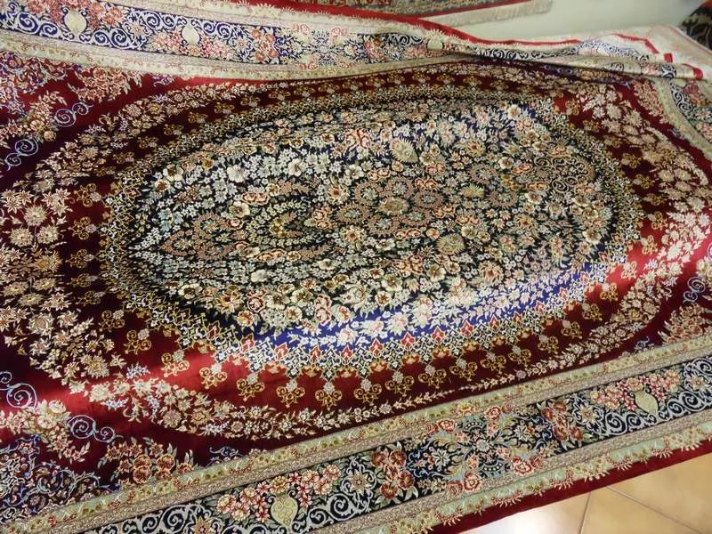 Ковры персидские 100% шелковые ручной  работы Иран