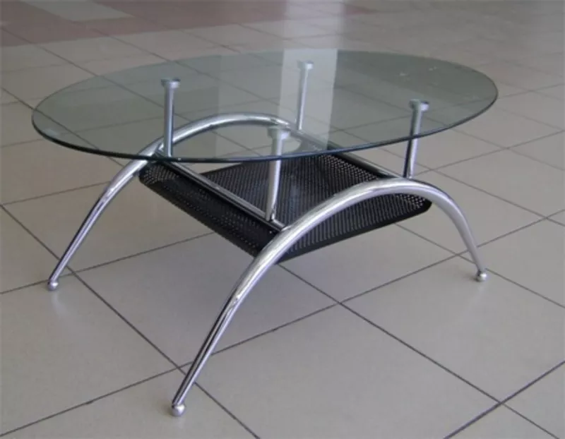 Мебель из стекла. Столы стулья. Большой ассортимент. 26